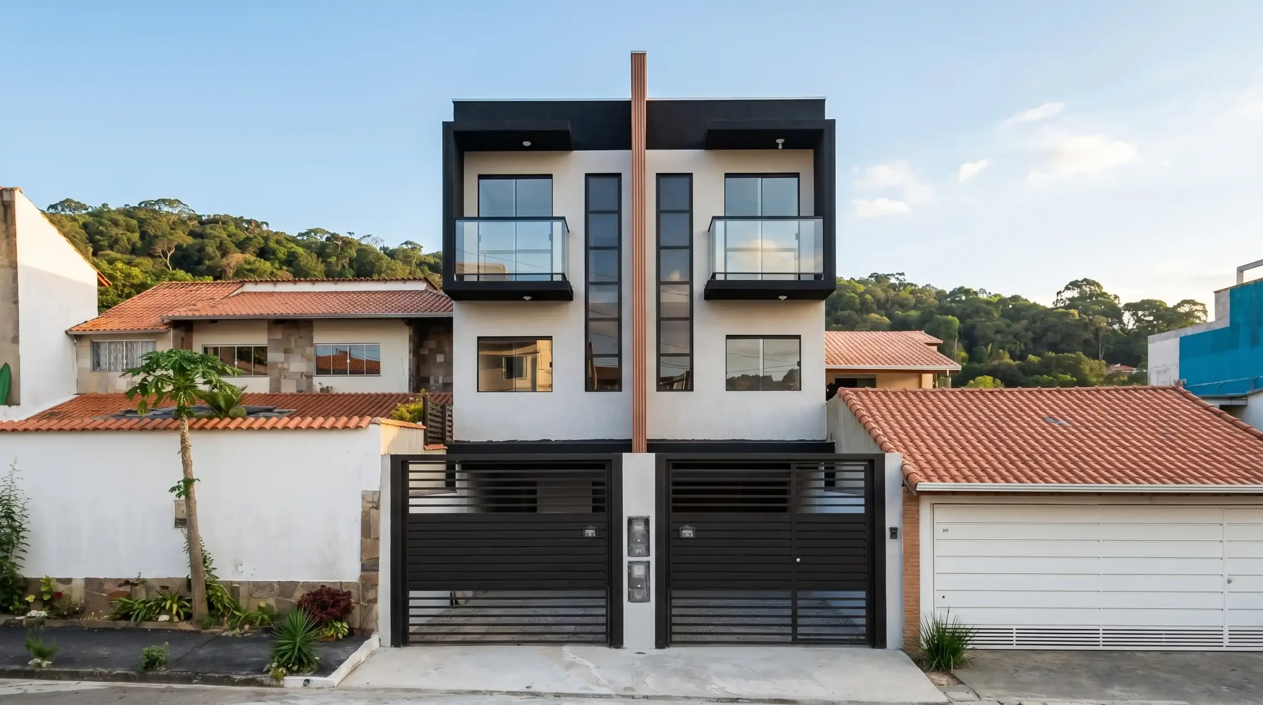 Ultra realistic architectural photography of a